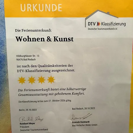 Wohnen & Kunst Apartment *